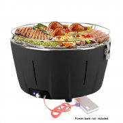 Aobosi Rauchfreier Holzkohlegrill mit Aktivbel&uuml;ftung Ventilator System f&uuml;r 56,09&euro; statt 65,99&euro;