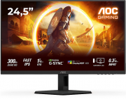 AOC 25G4SRE Gaming Monitor - 24,5 Zoll Full HD IPS, HDMI 2.0, DisplayPort 1.4, Adaptive Sync, G-Sync