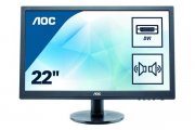  AOC Monitor E2260SDA LCD-Display 55,9 cm (22") schwarz nur 79,90 &euro;