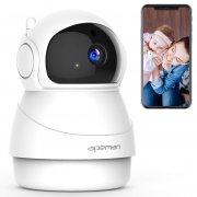 APEMAN WLAN Kamera IP &Uuml;berwachungsKamera 1080P mit 2 Wege f&uuml;r 36,09&euro; statt 49,99&euro;