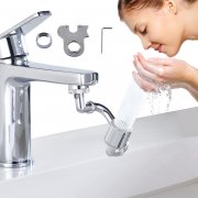 APPASO Drehbarer Wasserhahn Strahlregler-Aufsatz mit 2 Strahlarten