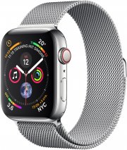 Apple Watch Series 4 GPS + Cellular 40mm silber Edelstahl Armband