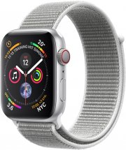 Apple Watch Series 4 GPS + Cellular 44mm silber Aluminium Sport Loop bei Ebay f&uuml;r 399,90 Euro
