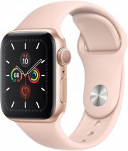 Apple Watch Series 5 GPS 40mm Aluminium gold mit Sportarmand