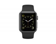 Apple Watch Sport 38mm Space Grau Alu Series 1 Gen.2 Schwarz refurbished