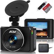 AQV 4K 30FPS Auto Dashcam mit GPS, 170&deg; Weitwinkel, G-Sensor, WDR und Super Nachtsicht