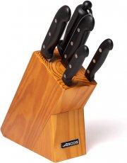 Arcos Knife Set Maitre Messerblock mit 4 Messer + 1 Wetzstahl