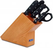 Arcos Serie Maitre Messerblock mit 4 Messer + Schere