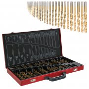 Arebos 230 teiliges Spiralbohrer Set f&uuml;r Metall, Kunstoff und Holz