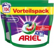 Ariel All-in-1 POWER Pods Color+ Fl&uuml;ssigwaschmittel f&uuml;r 104 Waschladungen