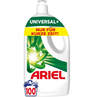 Ariel Universal+ Fl&uuml;ssigwaschmittel 100 Waschladungen f&uuml;r Kraftvolle Fleckenentfernung