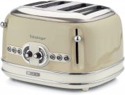 Ariete 156 4 Scheiben Toaster mit 6 Toaststufen im Vintage-Design