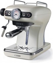 Ariete Classica Siebtr&auml;ger-Espressomaschine mit Milchaufsch&auml;umd&uuml;se im Retro-Style