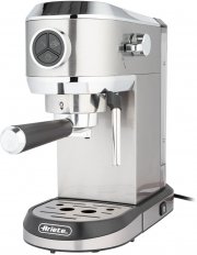 Ariete Delizia Edelstahl Siebtr&auml;germaschine mit Milchaufsch&auml;umer