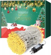 ARKOCHIC 35 Meter Indoor und Outdoor LED Lichterkette mit 8 Licht-Modi
