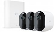 Arlo Pro 3 2K QHD &Uuml;berwachungssystem mit 3 Kameras