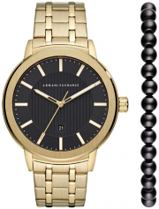 Armani Exchange AX7108 Herren Analog Quarz Uhr mit Edelstahl Armband