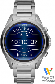 Armani Exchange AXT2000 Herren-Smartwatch mit Herzfrequenzmessung, GPS und Benachrichtigungen 