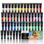 Artecho Acrylfarben Set: 48 Farben f&uuml;r nur 17,88&euro; (Warehouse Deal)