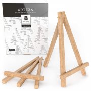 ARTEZA Mini-Staffelei | 20,3cm Holz-Display | 8 St&uuml;ck Gro&szlig;packung f&uuml;r 39,47&euro; statt 53,09&euro;