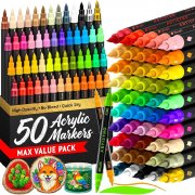 ARTISTRO 50 Acrylstifte (Dual-Tip) f&uuml;r 14,99&euro;