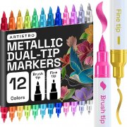 ARTISTRO Metallic Acrylfarben-Marker (12er Set) f&uuml;r nur 8,99&euro;