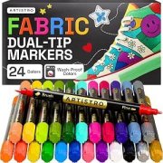Artistro Textilstifte 24er Set f&uuml;r nur 9,99&euro;