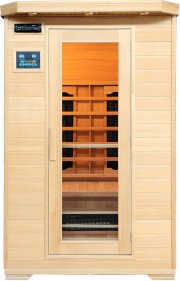 Artsauna Infrarotkabine W&auml;rmekabine Oslo mit Keramikstrahlern & Hemlockholz