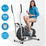 ArtSport 2in1 Crosstrainer & Heimtrainer Ergometer mit Computer