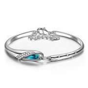  Aschenputtel Damen Armreif mit blauen Kristallen von SWAROVSKI f&uuml;r 12,99&euro; statt 24,99&euro;