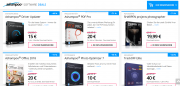 Ashampoo Software bis zu 85 % reduziert