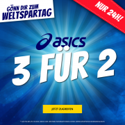 ASICS 3 f&uuml;r 2 Aktion bei SportSpar