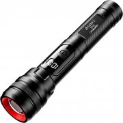 ASORT T7-001 aufladbare 15000 Lumen LED Taschenlampe mit 5 Lichtmodi