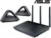 Asus AiMesh AC1750 Mesh-System mit 1x RT-AC66U + 2x Lyra Trio