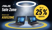 Asus Notebook Sale mit bis zu 25% Rabatt