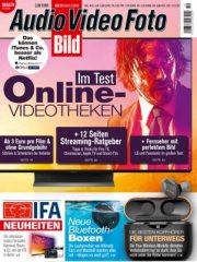 Audio Video Foto Bild+DVD Jahresabo (12 Ausgaben) f&uuml;r 63,60 Euro + 30 Euro Geldpr&auml;mie
