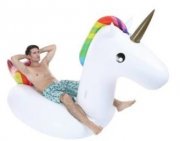 Aufblasbares Einhorn (2,4m x 1,3m x 1,1m) ab 26,89&euro;