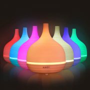 AUKEY Aroma Diffusor Luftbefeuchter 500ML mit 7 Farben Lichter