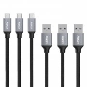 AUKEY CB-CMD1 USB C auf USB A 3.0 Kabel Nylon 3 St&uuml;ck @amazon 8,99&euro;