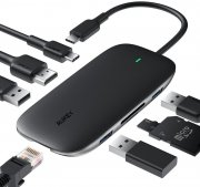 Aukey Unity C71 USB-C Hub 8-in-1 PD 100W