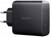 AUKEY USB C Ladeger&auml;t 2-Port 18W USB Netzteil mit Power Delivery 3.0