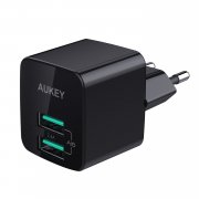 AUKEY USB Ladeger&auml;t ULTRA KOMPAKT 2,4A 2 Ports USB Stecker mit AiPower Technologie f&uuml;r 8,99&euro;