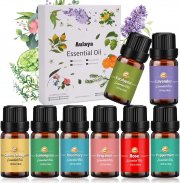 Aulaya 8 x 10 ml &Auml;therische &Ouml;le Set f&uuml;r Diffuser und Aromatherapie