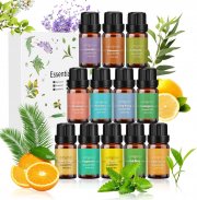 Aulaya &Auml;therische &Ouml;le Set 12 x 10 ml f&uuml;r Diffuser und Luftbefeuchter