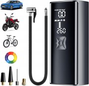 Aumotop 150 PSI 8000mAh Akku Kompressor mit Powerbank und LED Notlicht
