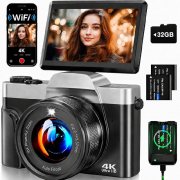 Aureapix 4K Kamera mit 64MP & WLAN f&uuml;r 89,99&euro; bei Amazon
