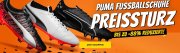 Ausverkauf! Puma Fu&szlig;ball Schuhe - mega Sale mit bis zu 90% Rabatt z.B. PUMA V3 12,99 statt 59&euro;