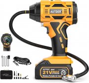 AUTDER &lrm;AD-380 Tragbarer 12 V Akku Luftkompressor bis 180 PSI