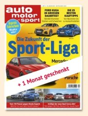 auto motor und sport f&uuml;r 6 Monate (13 Ausgaben) f&uuml;r 59,15 Euro + 60 Euro Amazon Gutschein