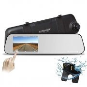 AUTO-VOX M6 Autokamera DashCam Spiegel R&uuml;ckfahrkamera Set, FHD 1080P 